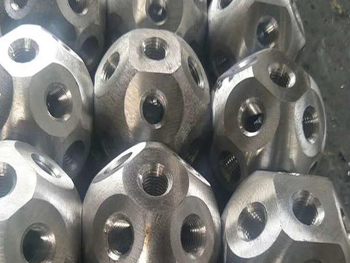 济南螺栓球网架杆件制作